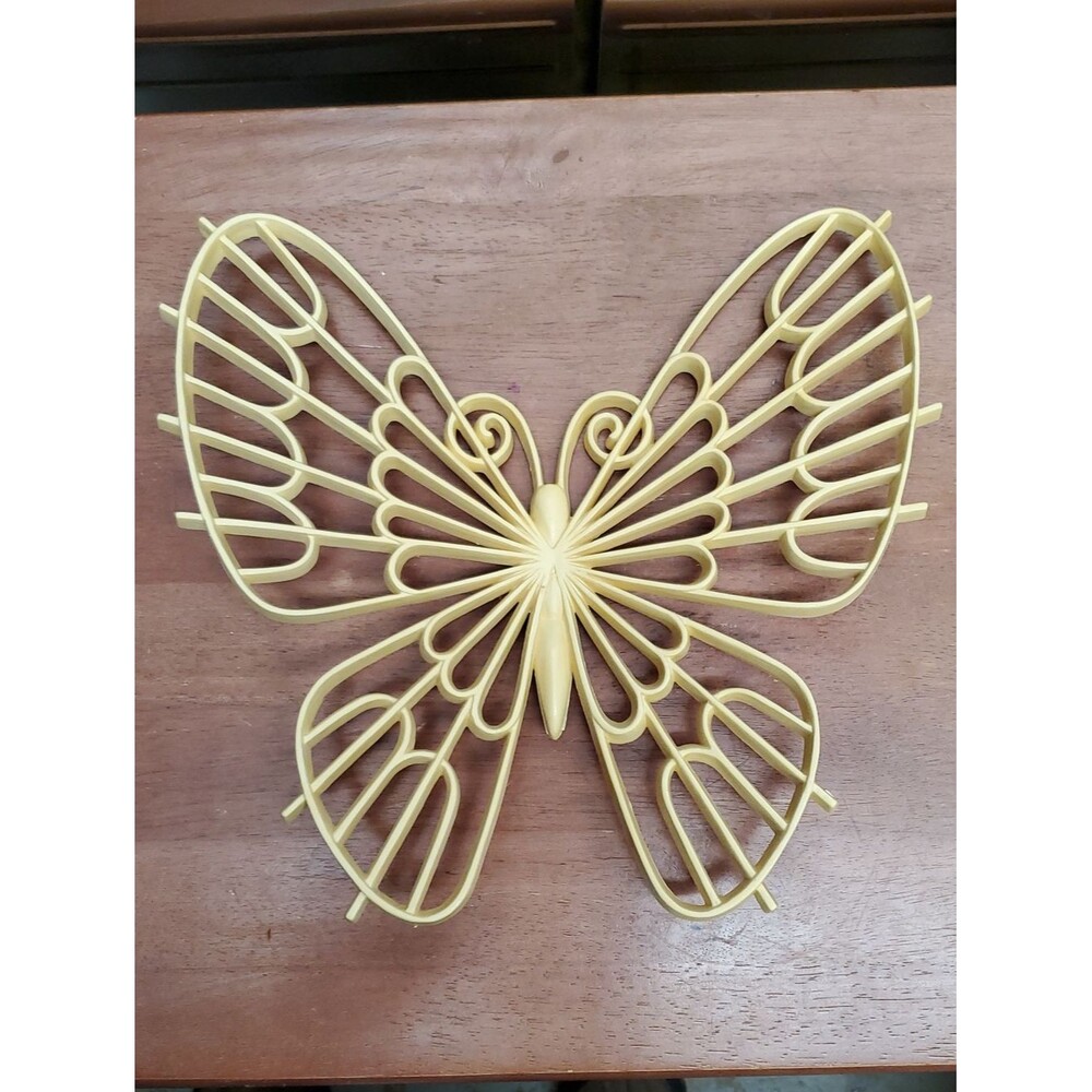 Vintage Burwood Large Wall Butterfly Plaque